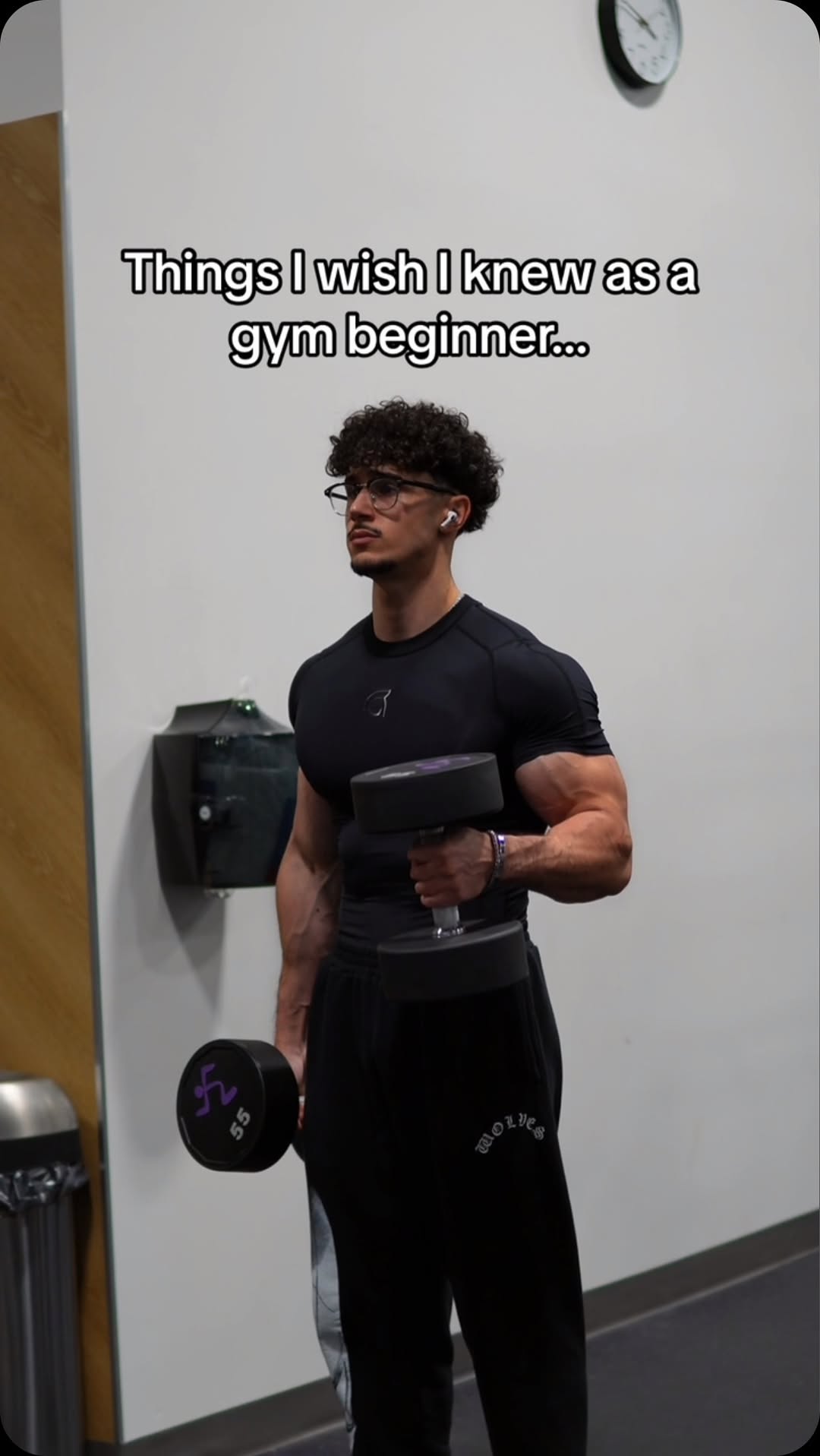 The BEST advice I’d give to a gym beginner… 🦾 Compressions from @gladiolus.appa