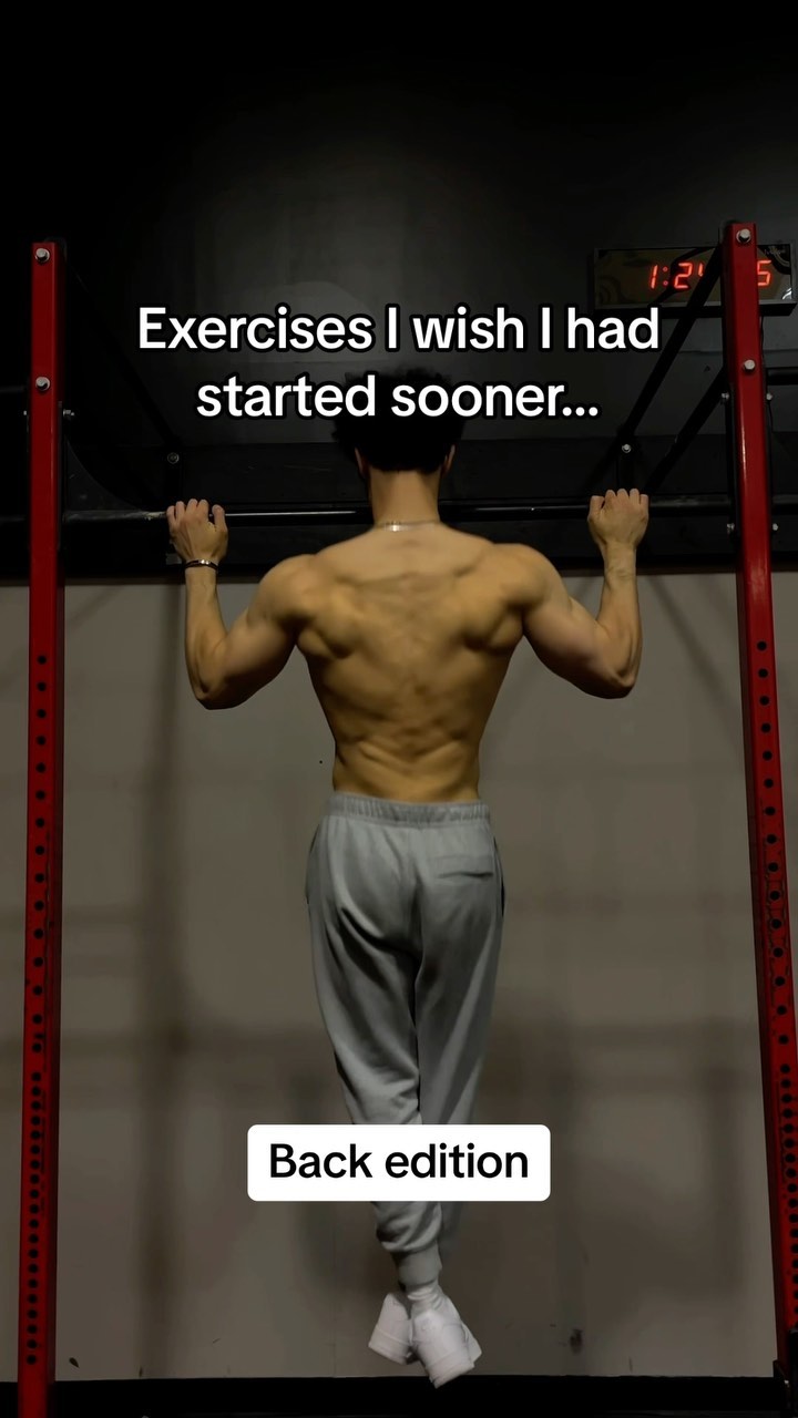 You gotta add this to your back day 🦾. Do them without the weights if it’s too 