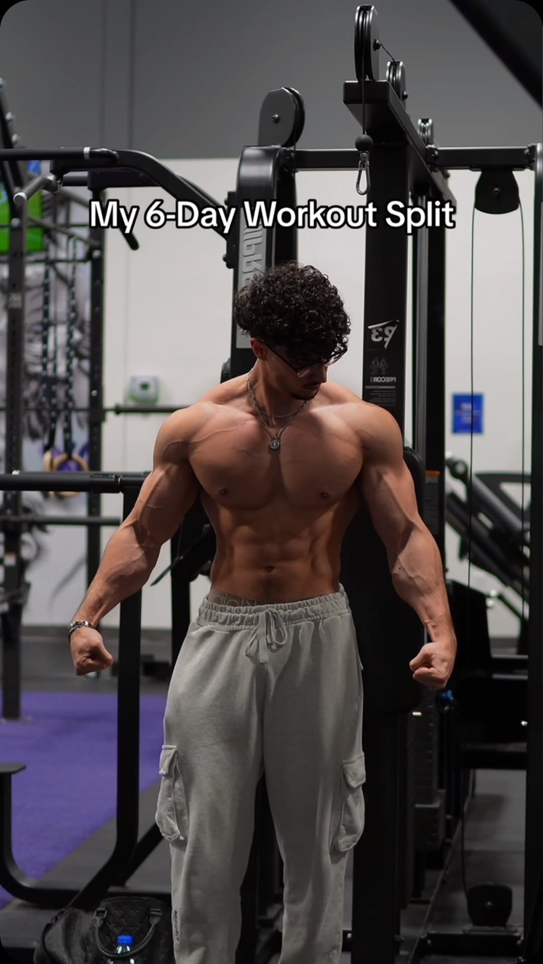 My FULL 6-Day Workout Split 🦾 A lot of you have been asking me to make a video 