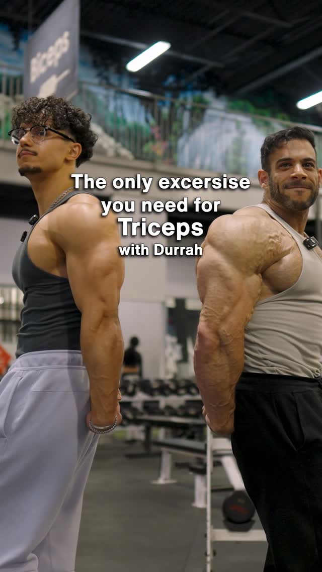 Literally all you need for triceps (w/ Olympia Pro) 🦾 Follow me for more :)